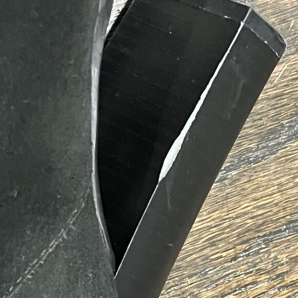 Sam Edelman Boots Women’s 7.5 Victoria Black Suede Leather Knee High Heels - Picture 5 of 9